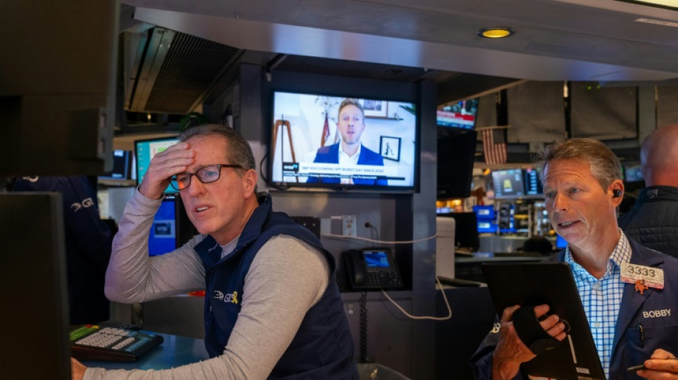 Les march&eacute;s mondiaux d&eacute;gringolent face au soufflet des droits de douane