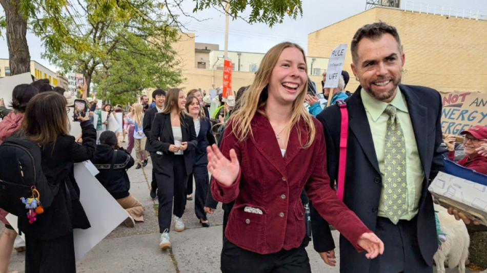 Pour "un futur meilleur", des jeunes d&eacute;fient Trump au tribunal