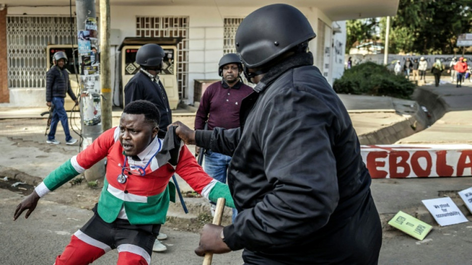 Un herido de bala en protestas contra centro de cuarentena contra el &eacute;bola de EEUU en Kenia