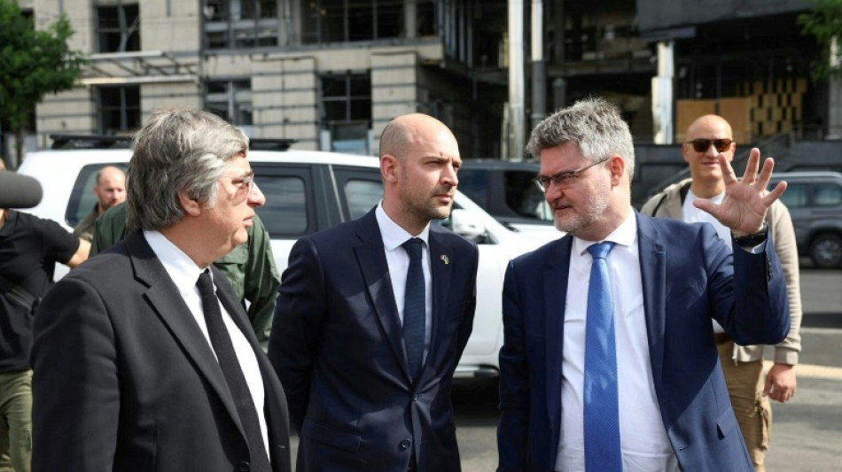 Le ministre fran&ccedil;ais des Affaires &eacute;trang&egrave;res en visite &agrave; Kiev