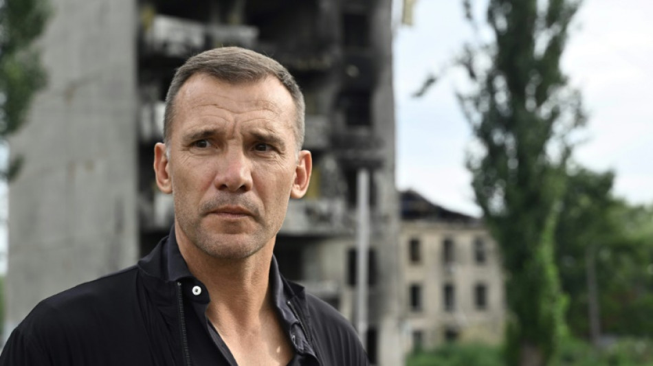 La "douleur" et la "fiert&eacute; d'Andriy Shevchenko, l&eacute;gende du foot ukrainien