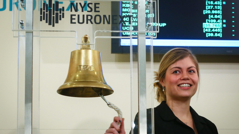 Borsa: Europa apre contrastata, Parigi -0,15%, Londra +0,84%