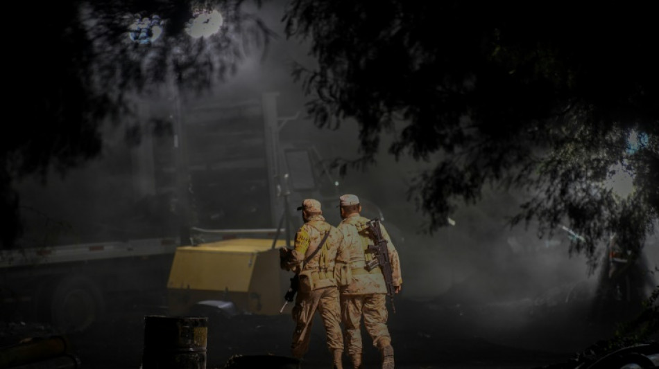 Mexique: un soldat effectue une incursion dans la mine inond&eacute;e