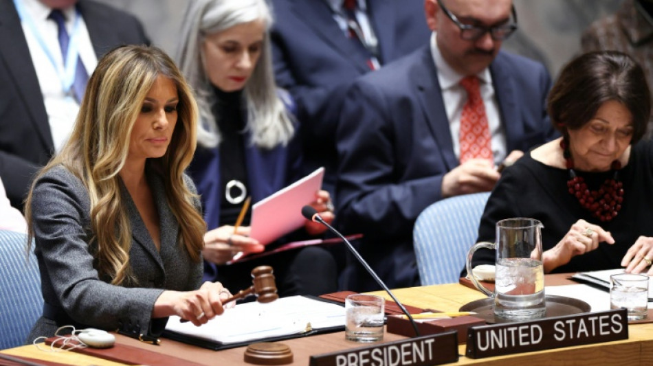 "Merci madame la pr&eacute;sidente": premi&egrave;re &agrave; l'ONU, Melania Trump pr&eacute;side un Conseil de s&eacute;curit&eacute;