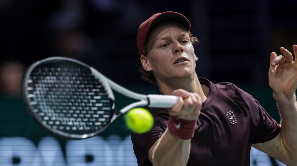 Sinner, 'sono contento, &egrave; stato un anno incredibile'