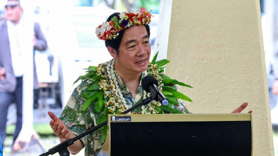 En tourn&eacute;e dans le Pacifique, le pr&eacute;sident ta&iuml;wanais appelle le pr&eacute;sident de la Chambre am&eacute;ricaine des repr&eacute;sentants