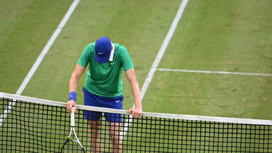 Tennis: le N.1 mondial Jannik Sinner &eacute;limin&eacute; d&egrave;s le 2e tour de l'ATP 500 de Halle