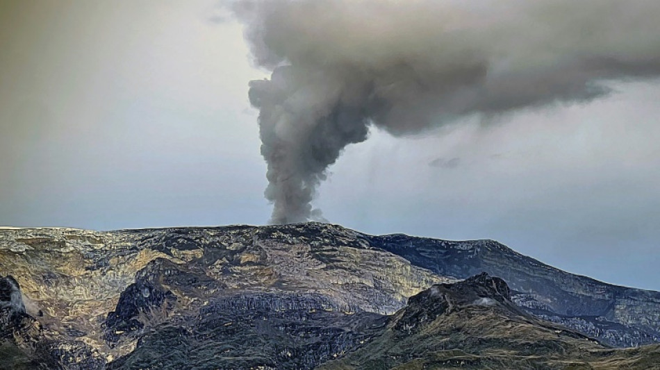 Volc&aacute;n colombiano Nevado del Ruiz aumenta temperatura y mantiene amenaza de erupci&oacute;n