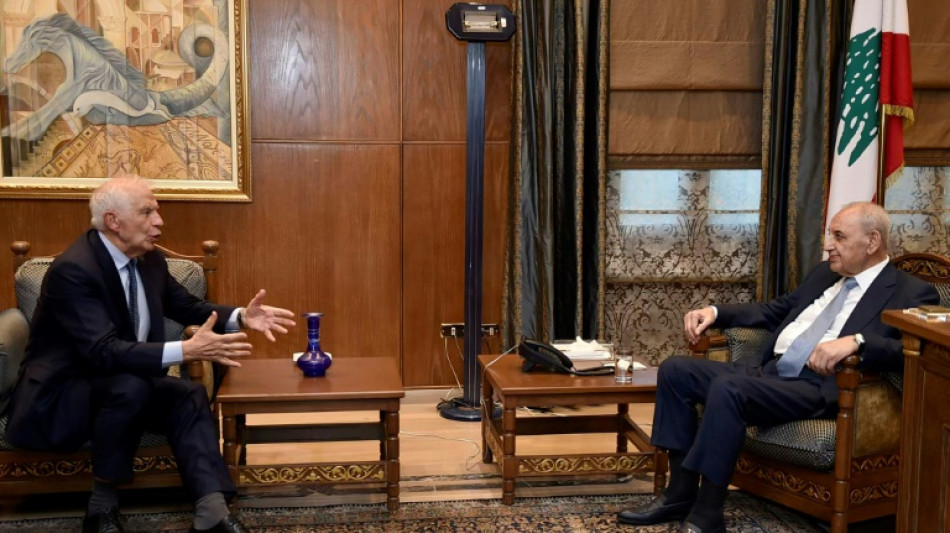 A Beyrouth, Borrell appelle &agrave; un cessez-le-feu "imm&eacute;diat" entre Isra&euml;l et le Hezbollah