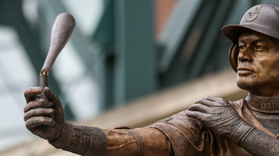 Swing and miss: Ichiro statue reveal goes awry as bat snaps 