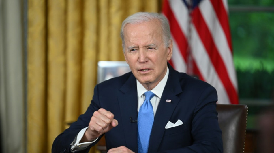 Biden setzt m&uuml;hsam errungene Kongress-Einigung zum Haushaltsstreit in Kraft