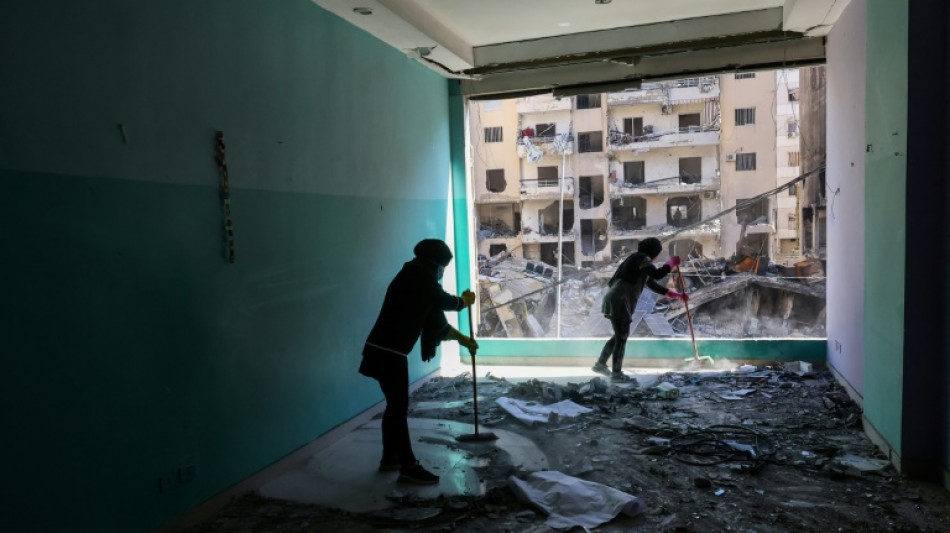 Liban: une ONG s'emploie &agrave; r&eacute;parer les d&eacute;g&acirc;ts apr&egrave;s les frappes isra&eacute;liennes 