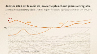 Climat: le monde est entr&eacute; dans une p&eacute;riode de r&eacute;chauffement de plus de 1,5&deg;C &agrave; long terme, selon des scientifiques