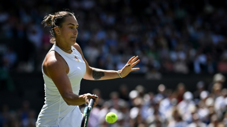 Wimbledon: Sabalenka échappe de peu à une élimination choc
