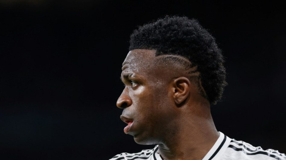 Four Atletico ultras get suspended jail for Vinicius effigy