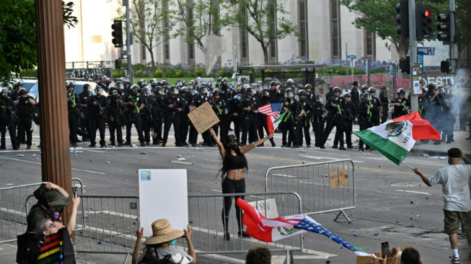 Excessive force used against LA protesters: rights group