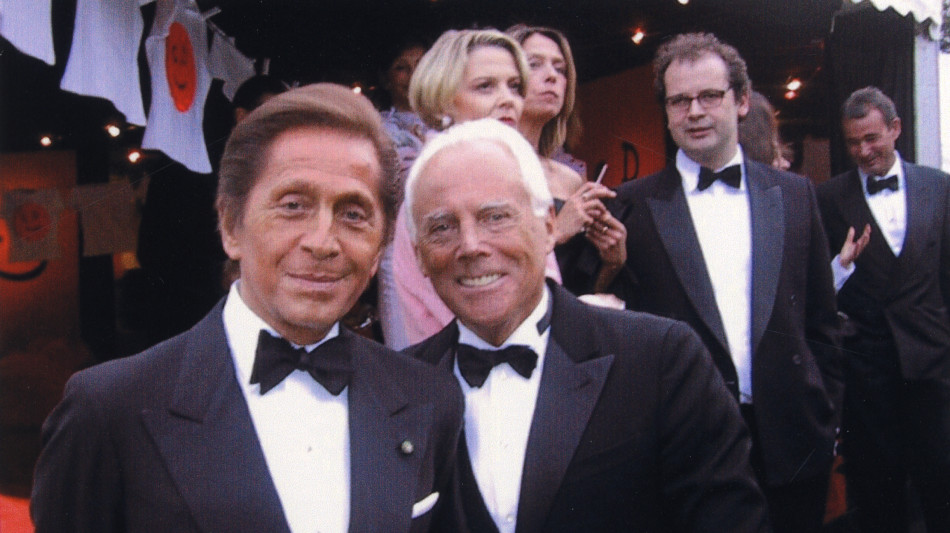 Valentino e Giammetti, "ci inchiniamo al talento di Giorgio"