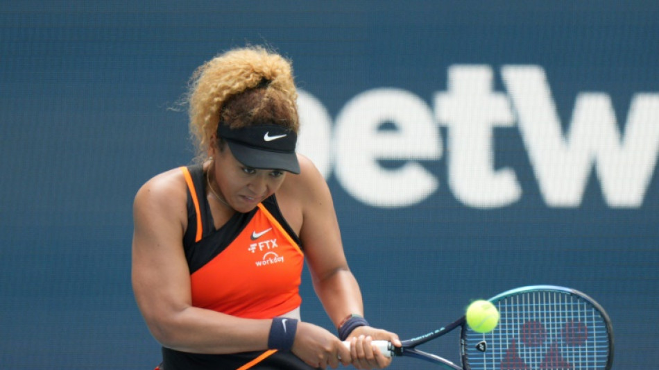 Tennis: Osaka avance en force au 3e tour &agrave; Miami, Sabalenka n'y arrive pas