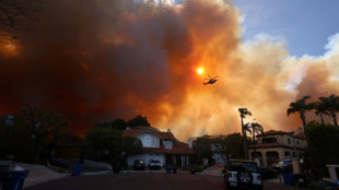 Incendio forestal desata p&aacute;nico y evacuaciones en un suburbio de Los &Aacute;ngeles