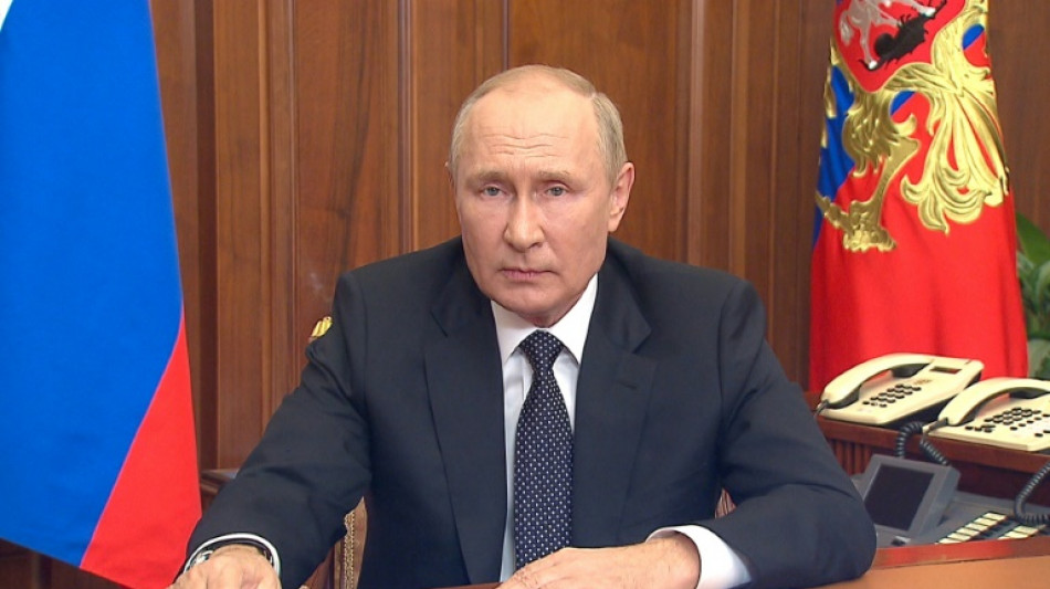 Putin k&uuml;ndigt "Teilmobilmachung" von russischen Reservisten an