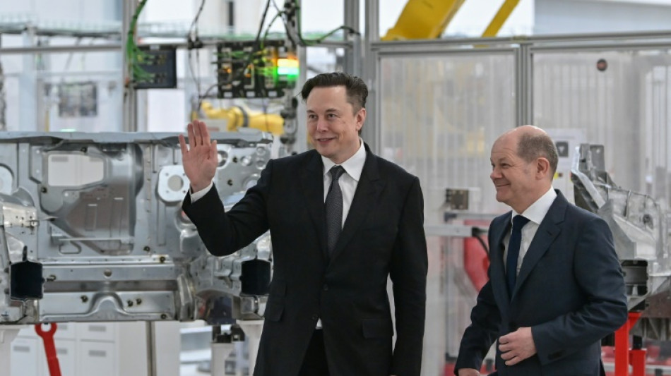 "Nicht zur Kenntnis genommen": Scholz zeigt sich unbeeindruckt von Musk-&Auml;u&szlig;erung