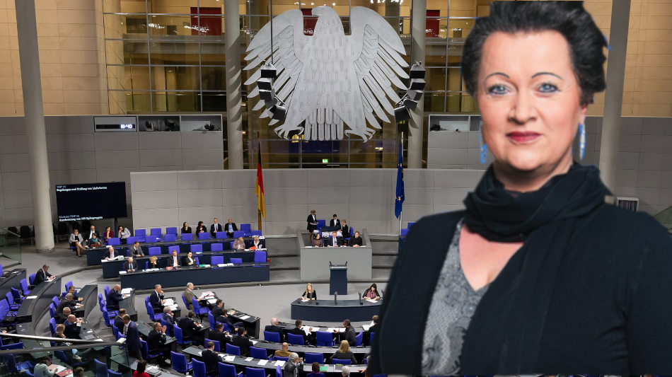Birgit Bessin - candidata direta ao Bundestag alem&atilde;o em 23 de fevereiro de 2025